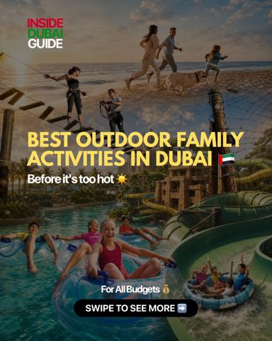 Best outdoor activities in Dubai before it gets…
