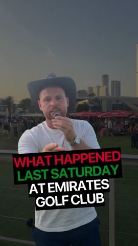 Put on a great event on Saturday at Emirates…