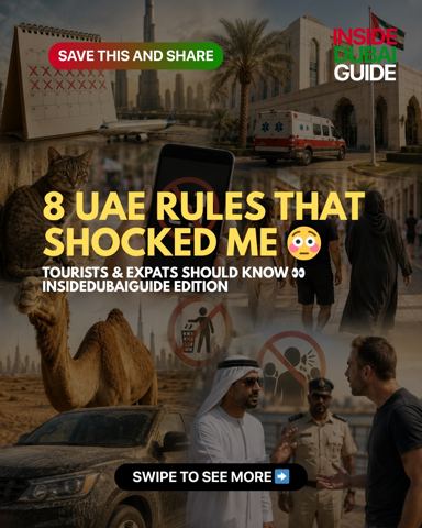 Dubai is unbelievable but some UAE rules…