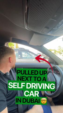 Dubai really has driverless cars cruising…
