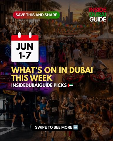 What’S On This Week In Dubai