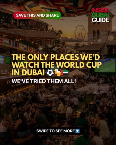 The Only Places We’D Watch The World Cup In…