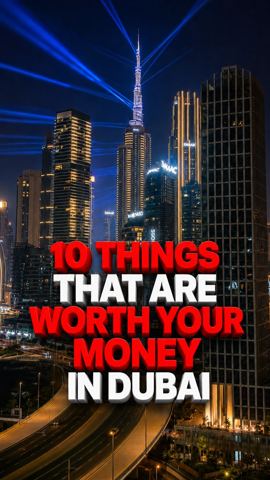 Some things in Dubai are expensive but these…