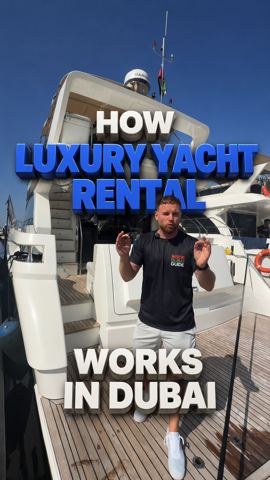 We make booking a yacht in Dubai as simple as…