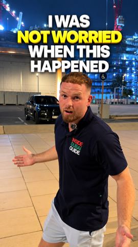 I wasn’t worried about Dubai