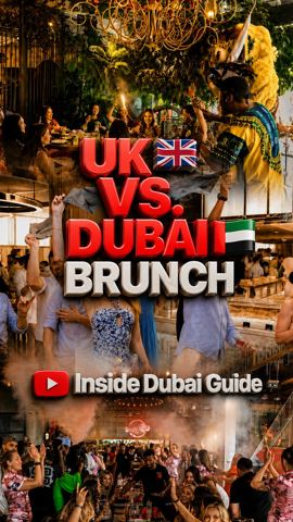 UK brunch vs Dubai brunch it’s not even the…