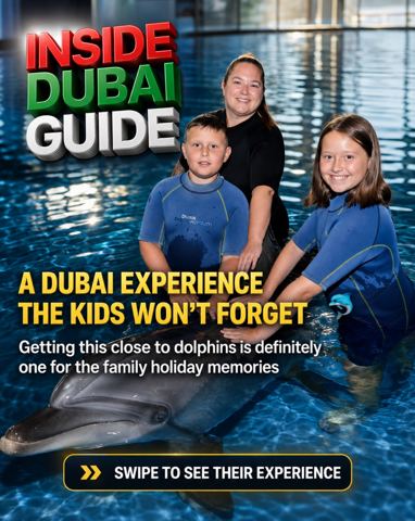 A Dubai experience the kids definitely won’t…
